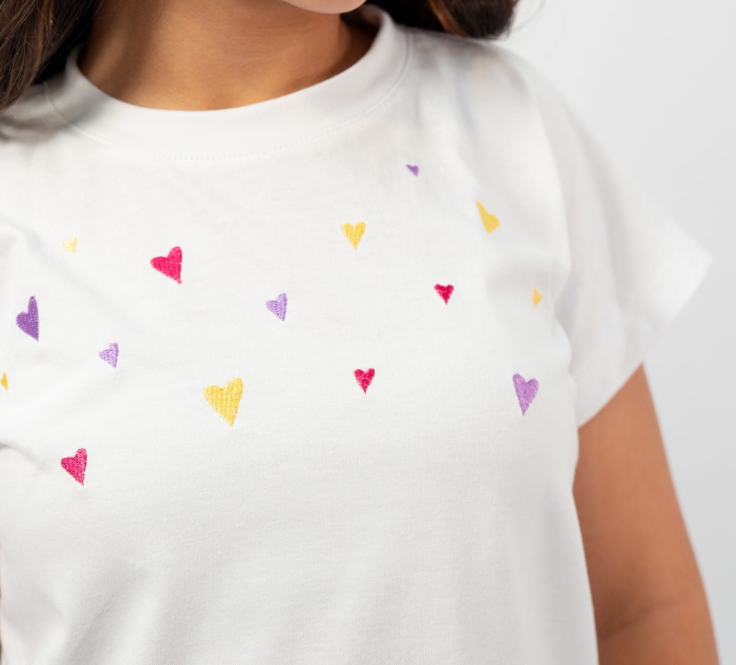 Embroidered Hearts